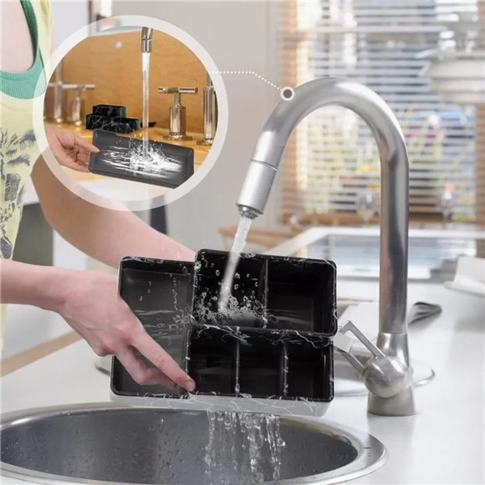 New - Toothbrush Holder,Bathroom Organizer, Multifunctional Storage